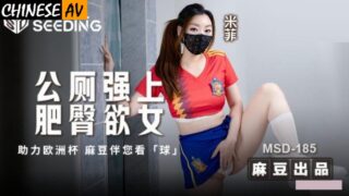 Madou Media MSD185 A lustful woman with fat ass is raped in a public toilet Mifeitu