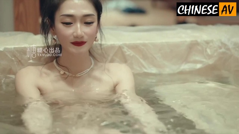 Sweet Heart Vlog A Special Gift in the Bathhouse, DuoyiChinese AV Porn 國產AV 糖心Vlog 在浴場裡特別的禮物 多乙